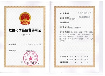 江西贛州市?；洜I許可證代辦資料