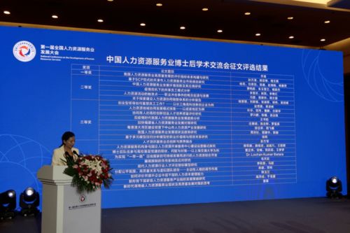 中國人力資源服務業(yè)博士后學術交流會在渝舉行